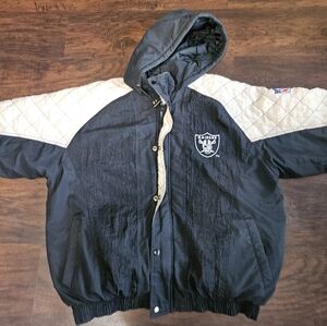 Vintage Starter Oakland Raiders Jacket
